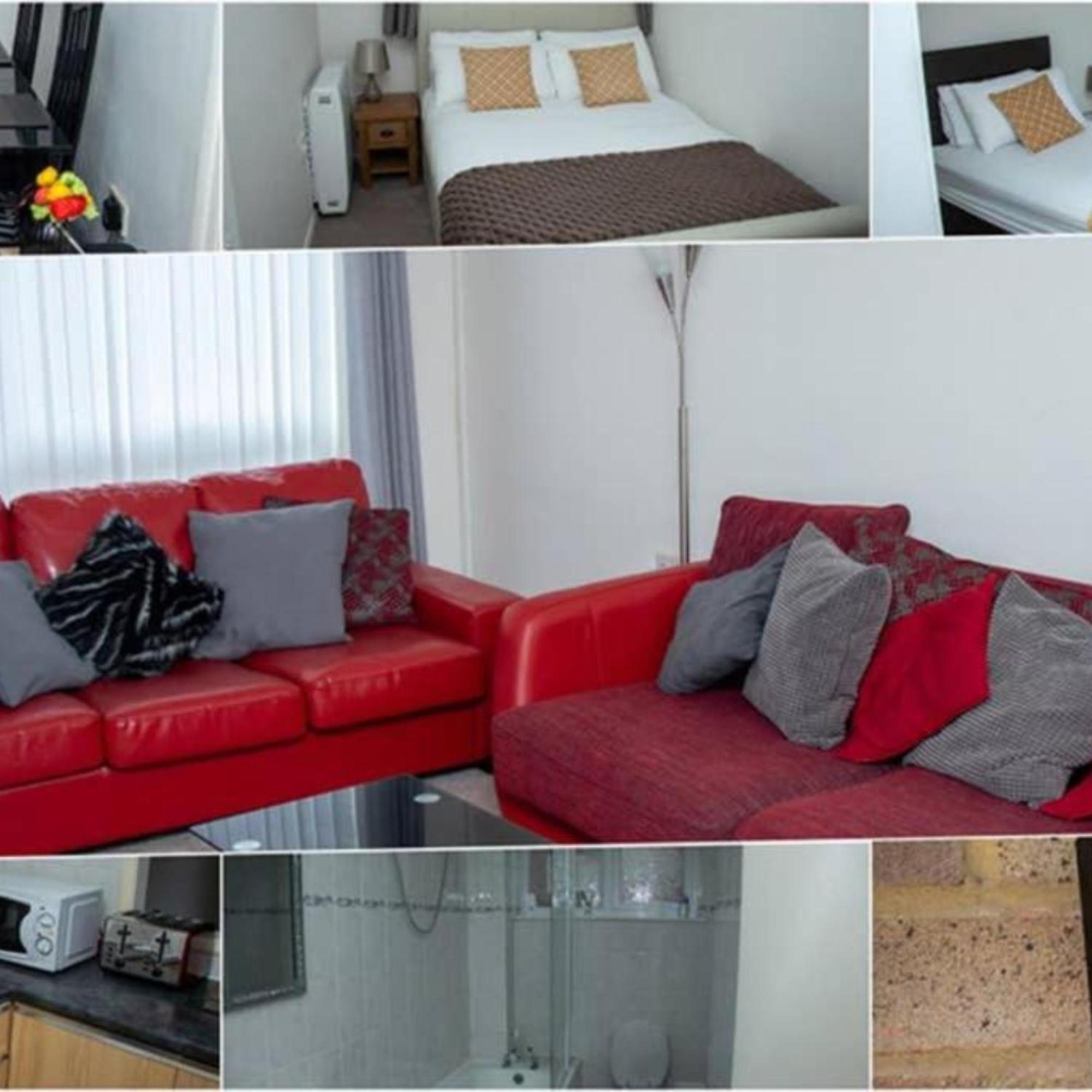 Apartmán 2-Bed Sleeps 4 Comfy For Contractors With Free Parking In Crawley Near Gatwick Manor Royal Refurbished Exteriér fotografie